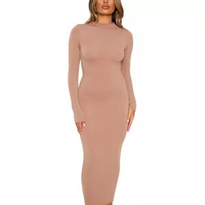 Naked Wardrobe Bodycon Maxi Dress (M)